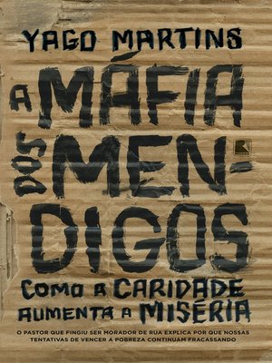 cover image of A máfia dos mendigos